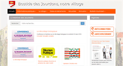 Desktop Screenshot of bastidedesjourdans.com