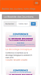 Mobile Screenshot of bastidedesjourdans.com