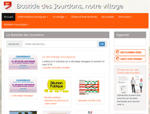 Tablet Screenshot of bastidedesjourdans.com
